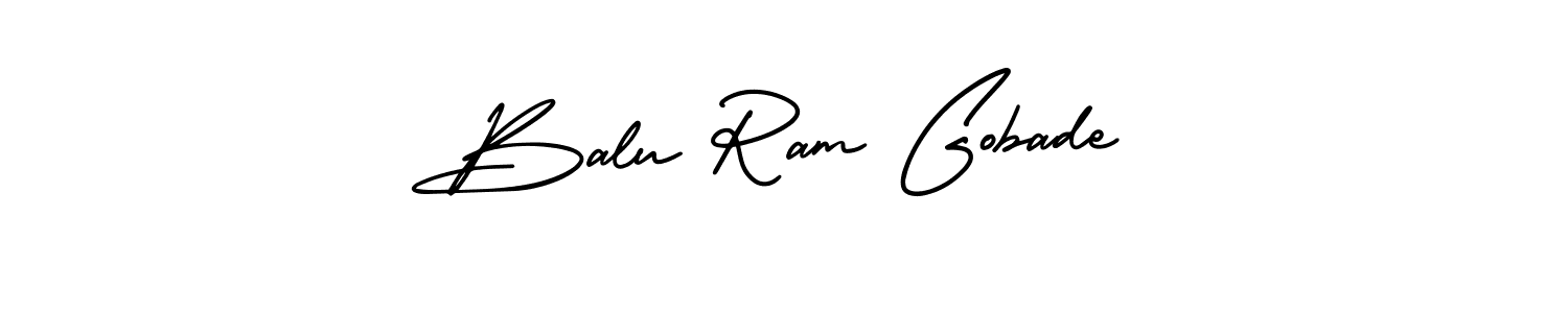 Check out images of Autograph of Balu Ram Gobade name. Actor Balu Ram Gobade Signature Style. AmerikaSignatureDemo-Regular is a professional sign style online. Balu Ram Gobade signature style 3 images and pictures png