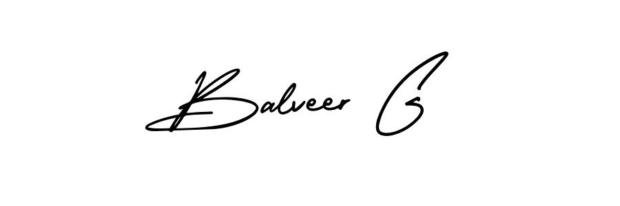 Also You can easily find your signature by using the search form. We will create Balveer G name handwritten signature images for you free of cost using AmerikaSignatureDemo-Regular sign style. Balveer G signature style 3 images and pictures png