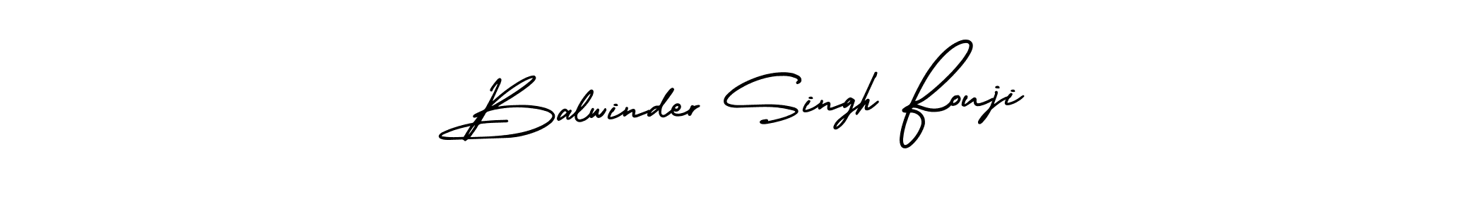Best and Professional Signature Style for Balwinder Singh Fouji. AmerikaSignatureDemo-Regular Best Signature Style Collection. Balwinder Singh Fouji signature style 3 images and pictures png