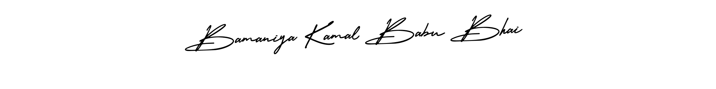 Once you've used our free online signature maker to create your best signature AmerikaSignatureDemo-Regular style, it's time to enjoy all of the benefits that Bamaniya Kamal Babu Bhai name signing documents. Bamaniya Kamal Babu Bhai signature style 3 images and pictures png