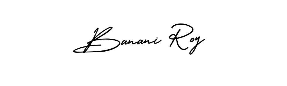 Make a beautiful signature design for name Banani Roy. Use this online signature maker to create a handwritten signature for free. Banani Roy signature style 3 images and pictures png