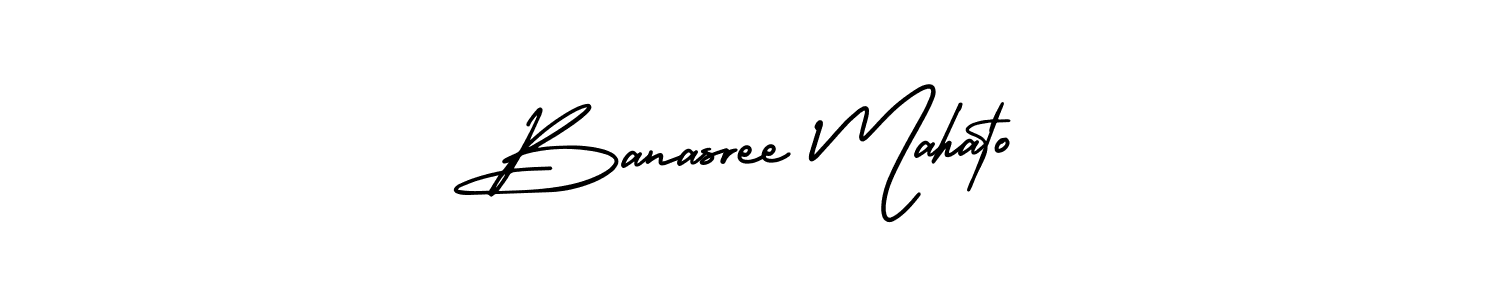 Similarly AmerikaSignatureDemo-Regular is the best handwritten signature design. Signature creator online .You can use it as an online autograph creator for name Banasree Mahato. Banasree Mahato signature style 3 images and pictures png