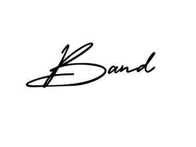 Create a beautiful signature design for name Band. With this signature (AmerikaSignatureDemo-Regular) fonts, you can make a handwritten signature for free. Band signature style 3 images and pictures png