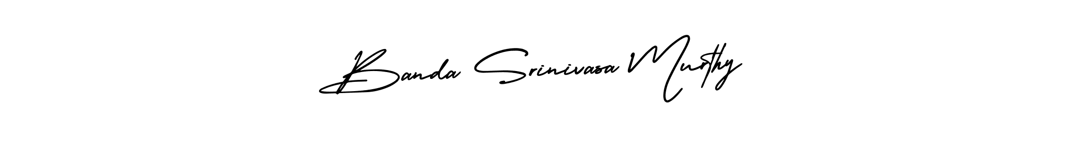 if you are searching for the best signature style for your name Banda Srinivasa Murthy. so please give up your signature search. here we have designed multiple signature styles  using AmerikaSignatureDemo-Regular. Banda Srinivasa Murthy signature style 3 images and pictures png