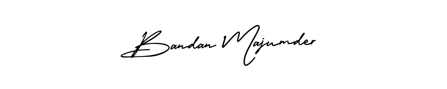 Also we have Bandan Majumder name is the best signature style. Create professional handwritten signature collection using AmerikaSignatureDemo-Regular autograph style. Bandan Majumder signature style 3 images and pictures png