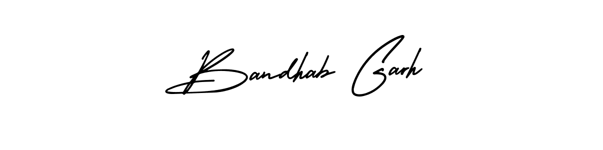 Also You can easily find your signature by using the search form. We will create Bandhab Garh name handwritten signature images for you free of cost using AmerikaSignatureDemo-Regular sign style. Bandhab Garh signature style 3 images and pictures png