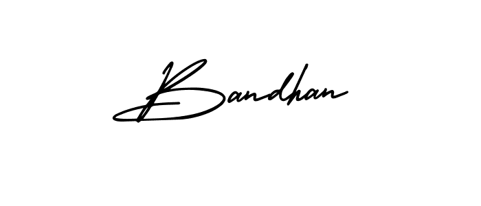 Similarly AmerikaSignatureDemo-Regular is the best handwritten signature design. Signature creator online .You can use it as an online autograph creator for name Bandhan. Bandhan signature style 3 images and pictures png