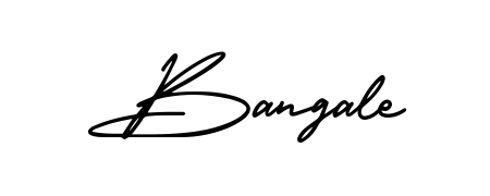 Design your own signature with our free online signature maker. With this signature software, you can create a handwritten (AmerikaSignatureDemo-Regular) signature for name Bangale. Bangale signature style 3 images and pictures png