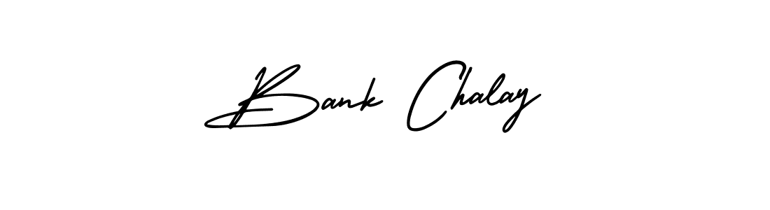 Similarly AmerikaSignatureDemo-Regular is the best handwritten signature design. Signature creator online .You can use it as an online autograph creator for name Bank Chalay. Bank Chalay signature style 3 images and pictures png