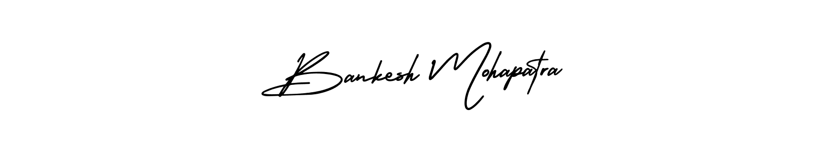 Design your own signature with our free online signature maker. With this signature software, you can create a handwritten (AmerikaSignatureDemo-Regular) signature for name Bankesh Mohapatra. Bankesh Mohapatra signature style 3 images and pictures png