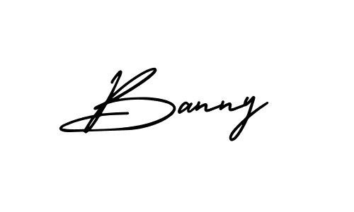 Similarly AmerikaSignatureDemo-Regular is the best handwritten signature design. Signature creator online .You can use it as an online autograph creator for name Banny. Banny signature style 3 images and pictures png