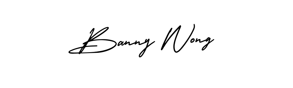 Best and Professional Signature Style for Banny Wong. AmerikaSignatureDemo-Regular Best Signature Style Collection. Banny Wong signature style 3 images and pictures png