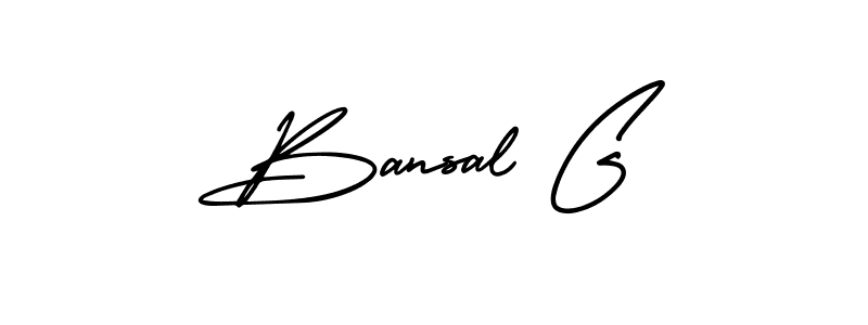 Also we have Bansal G name is the best signature style. Create professional handwritten signature collection using AmerikaSignatureDemo-Regular autograph style. Bansal G signature style 3 images and pictures png