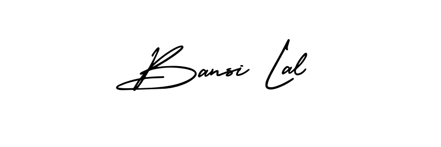 if you are searching for the best signature style for your name Bansi Lal. so please give up your signature search. here we have designed multiple signature styles  using AmerikaSignatureDemo-Regular. Bansi Lal signature style 3 images and pictures png