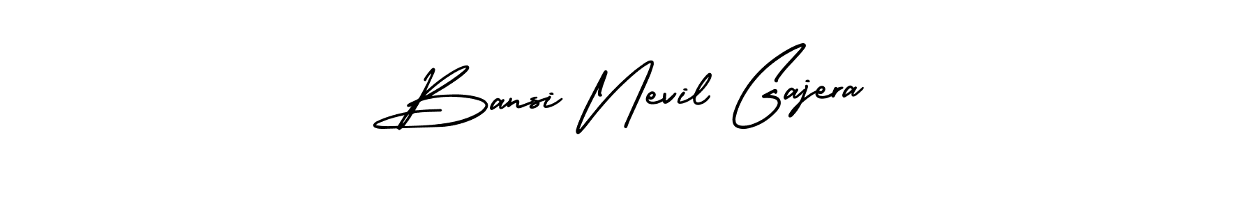 Best and Professional Signature Style for Bansi Nevil Gajera. AmerikaSignatureDemo-Regular Best Signature Style Collection. Bansi Nevil Gajera signature style 3 images and pictures png