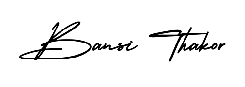 Bansi Thakor stylish signature style. Best Handwritten Sign (AmerikaSignatureDemo-Regular) for my name. Handwritten Signature Collection Ideas for my name Bansi Thakor. Bansi Thakor signature style 3 images and pictures png
