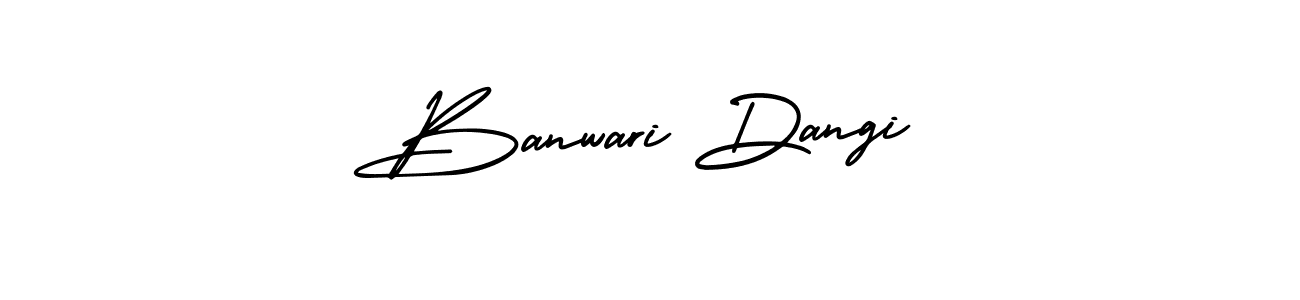 Make a beautiful signature design for name Banwari Dangi. Use this online signature maker to create a handwritten signature for free. Banwari Dangi signature style 3 images and pictures png