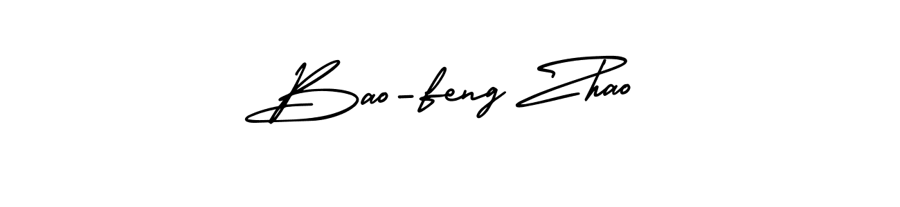 Make a beautiful signature design for name Bao-feng Zhao. Use this online signature maker to create a handwritten signature for free. Bao-feng Zhao signature style 3 images and pictures png