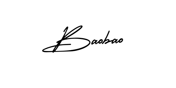 Also we have Baobao name is the best signature style. Create professional handwritten signature collection using AmerikaSignatureDemo-Regular autograph style. Baobao signature style 3 images and pictures png