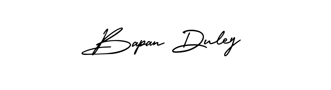 See photos of Bapan Duley official signature by Spectra . Check more albums & portfolios. Read reviews & check more about AmerikaSignatureDemo-Regular font. Bapan Duley signature style 3 images and pictures png