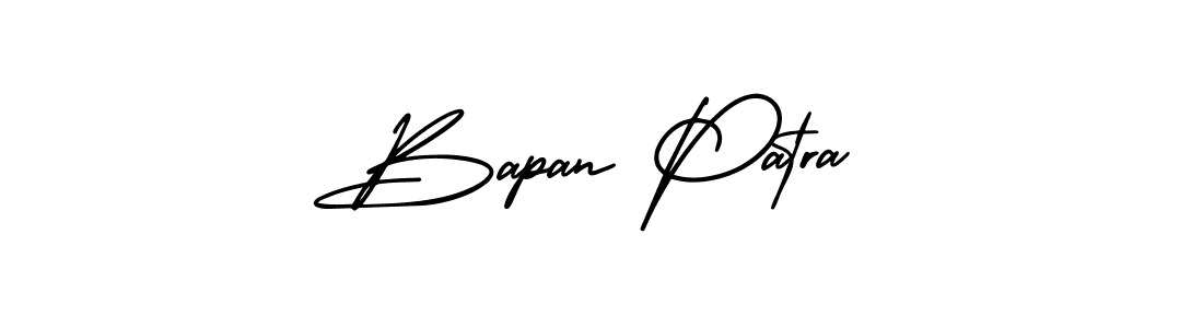 Create a beautiful signature design for name Bapan Patra. With this signature (AmerikaSignatureDemo-Regular) fonts, you can make a handwritten signature for free. Bapan Patra signature style 3 images and pictures png