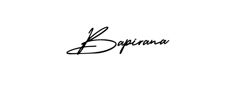 Also we have Bapirana name is the best signature style. Create professional handwritten signature collection using AmerikaSignatureDemo-Regular autograph style. Bapirana signature style 3 images and pictures png