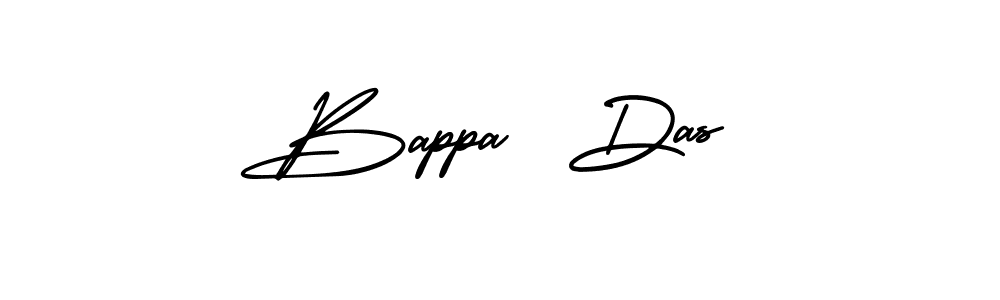 Design your own signature with our free online signature maker. With this signature software, you can create a handwritten (AmerikaSignatureDemo-Regular) signature for name Bappa  Das. Bappa  Das signature style 3 images and pictures png