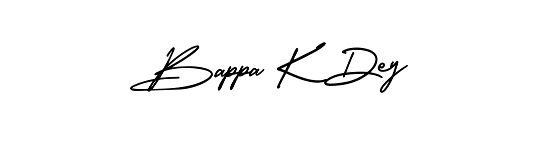 Make a beautiful signature design for name Bappa K Dey. With this signature (AmerikaSignatureDemo-Regular) style, you can create a handwritten signature for free. Bappa K Dey signature style 3 images and pictures png