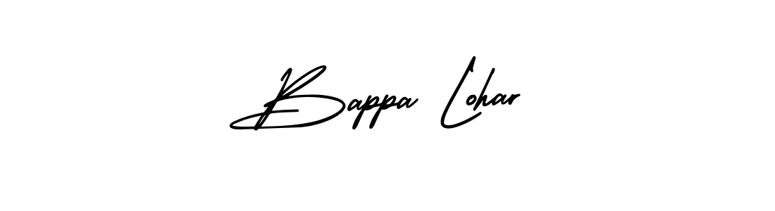 Create a beautiful signature design for name Bappa Lohar. With this signature (AmerikaSignatureDemo-Regular) fonts, you can make a handwritten signature for free. Bappa Lohar signature style 3 images and pictures png