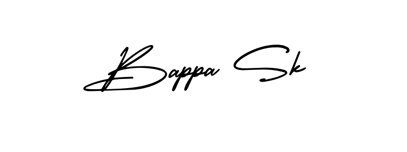 Design your own signature with our free online signature maker. With this signature software, you can create a handwritten (AmerikaSignatureDemo-Regular) signature for name Bappa Sk. Bappa Sk signature style 3 images and pictures png