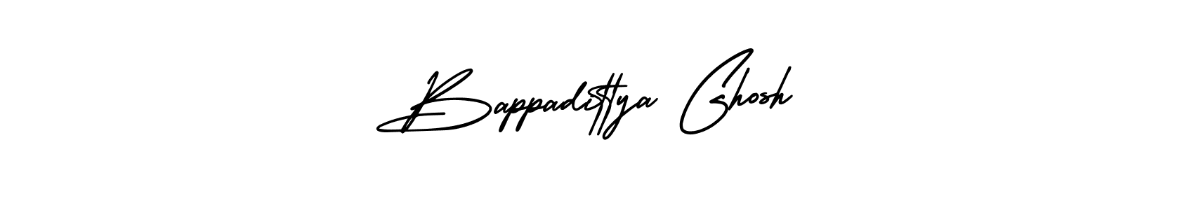 Use a signature maker to create a handwritten signature online. With this signature software, you can design (AmerikaSignatureDemo-Regular) your own signature for name Bappadittya Ghosh. Bappadittya Ghosh signature style 3 images and pictures png