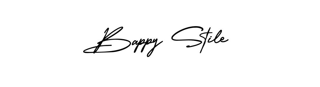 This is the best signature style for the Bappy Stile name. Also you like these signature font (AmerikaSignatureDemo-Regular). Mix name signature. Bappy Stile signature style 3 images and pictures png