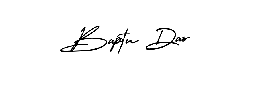 Use a signature maker to create a handwritten signature online. With this signature software, you can design (AmerikaSignatureDemo-Regular) your own signature for name Baptu Das. Baptu Das signature style 3 images and pictures png