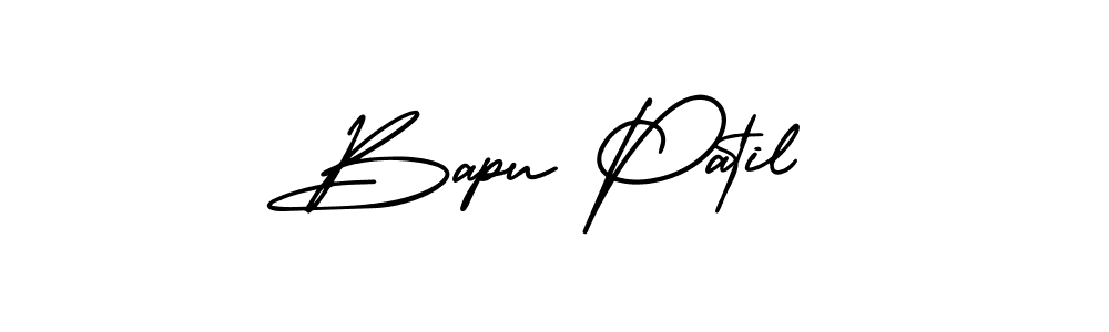 Create a beautiful signature design for name Bapu Patil. With this signature (AmerikaSignatureDemo-Regular) fonts, you can make a handwritten signature for free. Bapu Patil signature style 3 images and pictures png