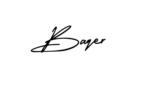 Once you've used our free online signature maker to create your best signature AmerikaSignatureDemo-Regular style, it's time to enjoy all of the benefits that Baqer name signing documents. Baqer signature style 3 images and pictures png
