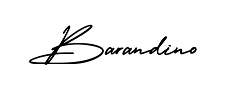 Discover how Barandino looks in an executive cursive font (AmerikaSignatureDemo-Regular). Perfect for legal documents, invoices, and certificates. Barandino signature style 3 images and pictures png