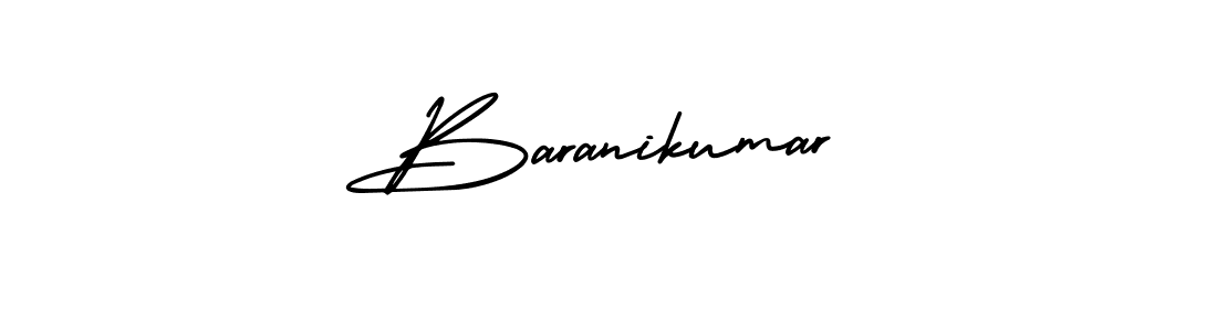 Similarly AmerikaSignatureDemo-Regular is the best handwritten signature design. Signature creator online .You can use it as an online autograph creator for name Baranikumar. Baranikumar signature style 3 images and pictures png