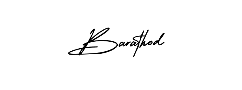 AmerikaSignatureDemo-Regular is a professional signature style that is perfect for those who want to add a touch of class to their signature. It is also a great choice for those who want to make their signature more unique. Get Barathod name to fancy signature for free. Barathod signature style 3 images and pictures png