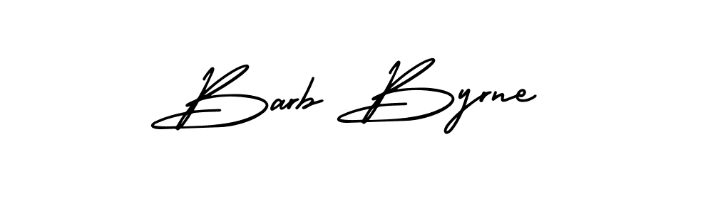 Make a short Barb Byrne signature style. Manage your documents anywhere anytime using AmerikaSignatureDemo-Regular. Create and add eSignatures, submit forms, share and send files easily. Barb Byrne signature style 3 images and pictures png