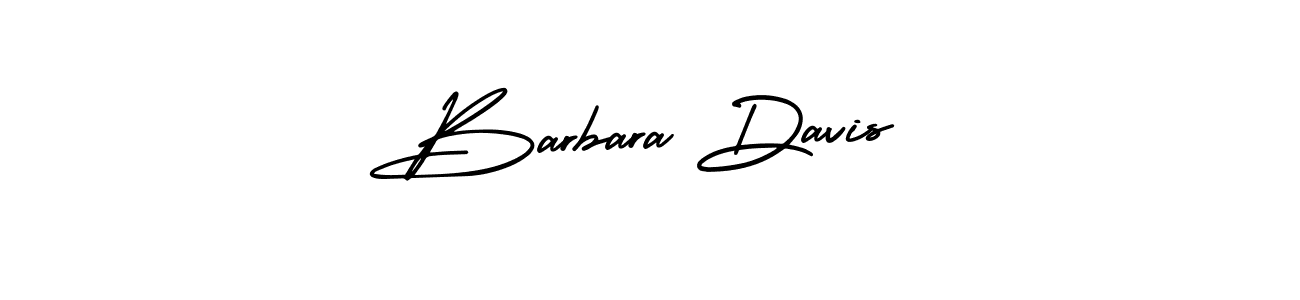 Use a signature maker to create a handwritten signature online. With this signature software, you can design (AmerikaSignatureDemo-Regular) your own signature for name Barbara Davis. Barbara Davis signature style 3 images and pictures png