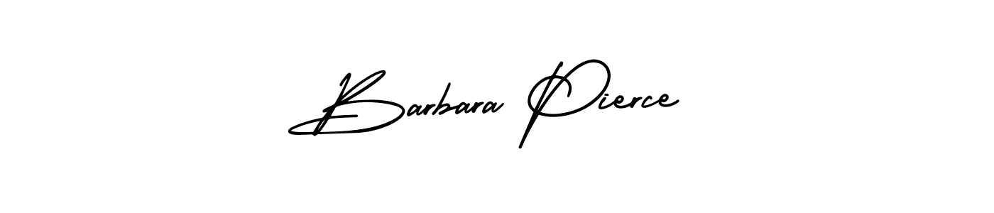 It looks lik you need a new signature style for name Barbara Pierce. Design unique handwritten (AmerikaSignatureDemo-Regular) signature with our free signature maker in just a few clicks. Barbara Pierce signature style 3 images and pictures png