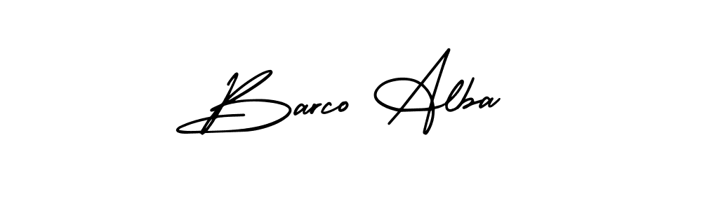 Make a short Barco Alba signature style. Manage your documents anywhere anytime using AmerikaSignatureDemo-Regular. Create and add eSignatures, submit forms, share and send files easily. Barco Alba signature style 3 images and pictures png