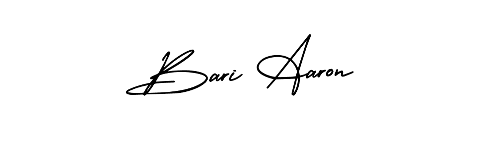 How to Draw Bari Aaron signature style? AmerikaSignatureDemo-Regular is a latest design signature styles for name Bari Aaron. Bari Aaron signature style 3 images and pictures png