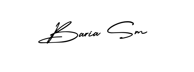 You can use this online signature creator to create a handwritten signature for the name Baria Sm. This is the best online autograph maker. Baria Sm signature style 3 images and pictures png