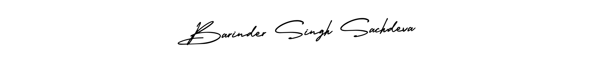 Design your own signature with our free online signature maker. With this signature software, you can create a handwritten (AmerikaSignatureDemo-Regular) signature for name Barinder Singh Sachdeva. Barinder Singh Sachdeva signature style 3 images and pictures png