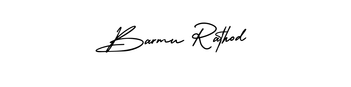 AmerikaSignatureDemo-Regular is a professional signature style that is perfect for those who want to add a touch of class to their signature. It is also a great choice for those who want to make their signature more unique. Get Barmu Rathod name to fancy signature for free. Barmu Rathod signature style 3 images and pictures png