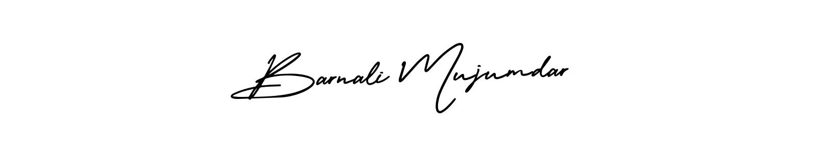 It looks lik you need a new signature style for name Barnali Mujumdar. Design unique handwritten (AmerikaSignatureDemo-Regular) signature with our free signature maker in just a few clicks. Barnali Mujumdar signature style 3 images and pictures png