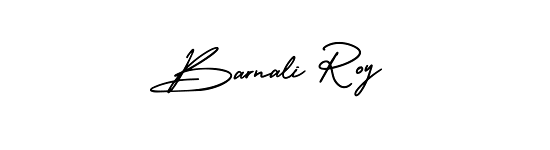 How to make Barnali Roy signature? AmerikaSignatureDemo-Regular is a professional autograph style. Create handwritten signature for Barnali Roy name. Barnali Roy signature style 3 images and pictures png