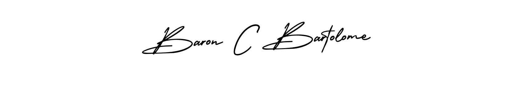 Check out images of Autograph of Baron C Bartolome name. Actor Baron C Bartolome Signature Style. AmerikaSignatureDemo-Regular is a professional sign style online. Baron C Bartolome signature style 3 images and pictures png