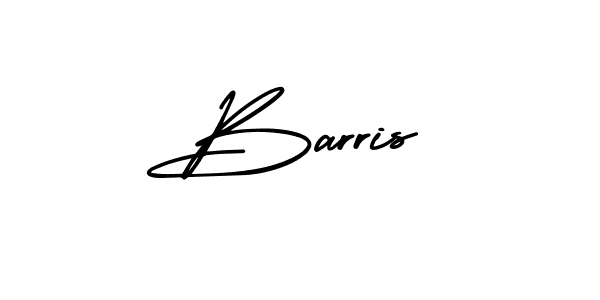 Create a beautiful signature design for name Barris. With this signature (AmerikaSignatureDemo-Regular) fonts, you can make a handwritten signature for free. Barris signature style 3 images and pictures png